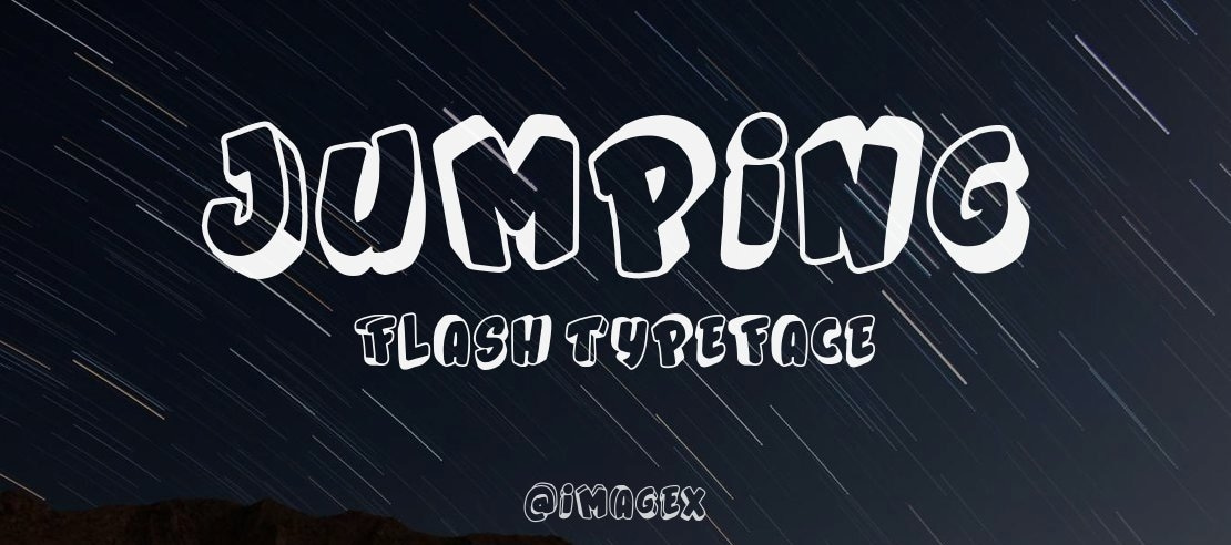 Jumping Flash Font