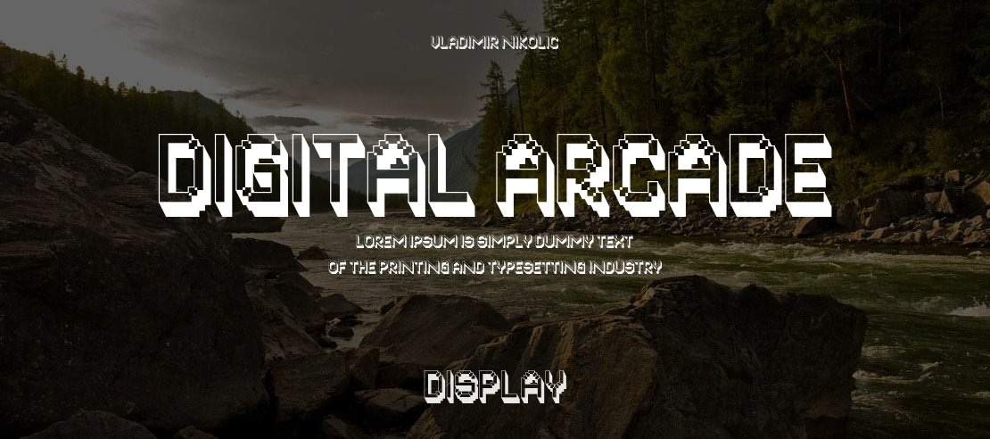 Digital Arcade Font