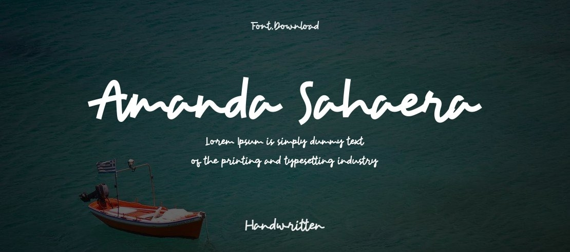 Amanda Sahaera Font