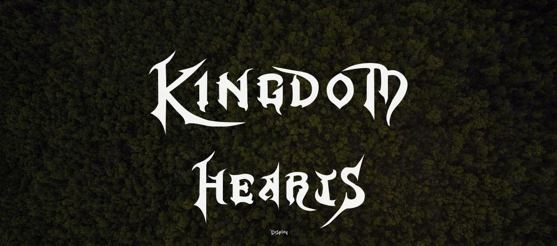 Kingdom Hearts Font