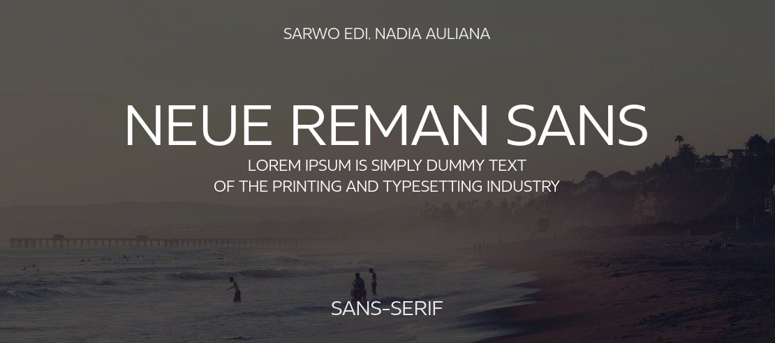 Neue Reman Sans Font