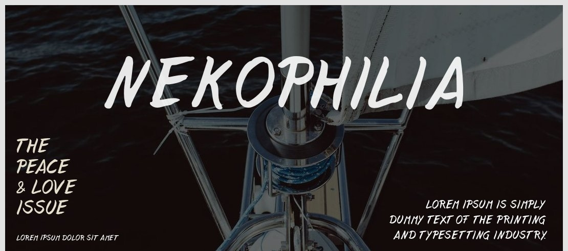 Nekophilia Font