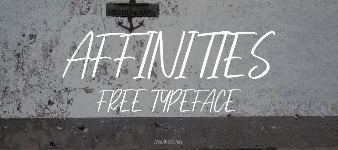 Affinities Free Font