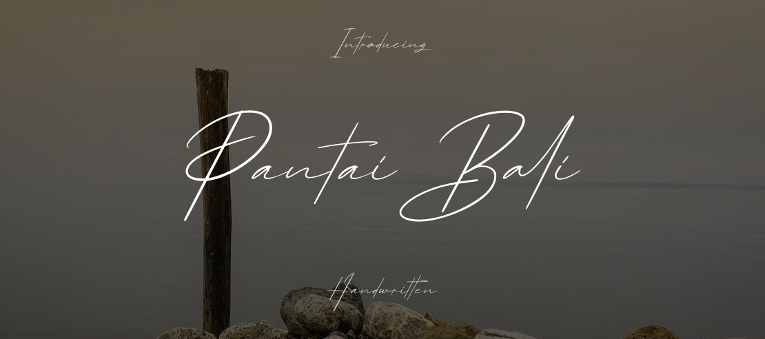 Pantai Bali Font