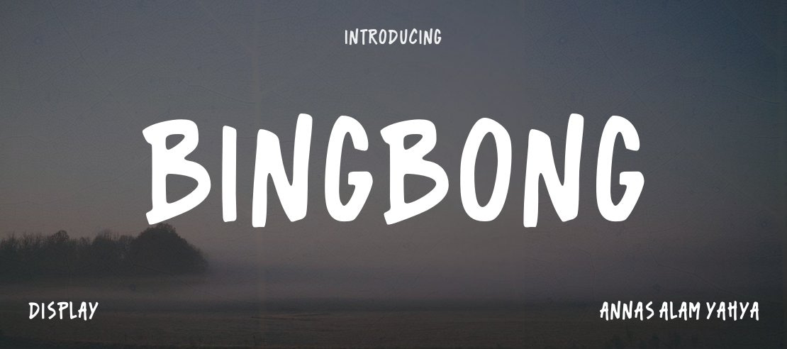 Bingbong Font