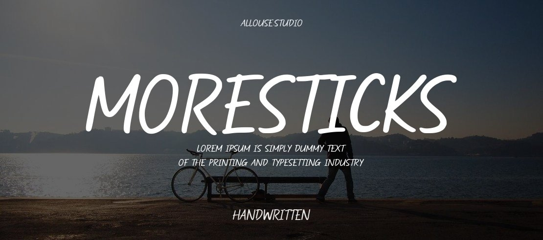 Moresticks Font