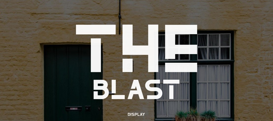 The Blast Font