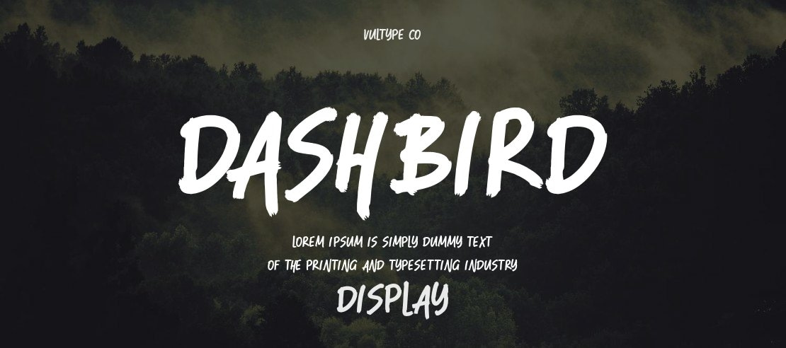 DASHBIRD Font