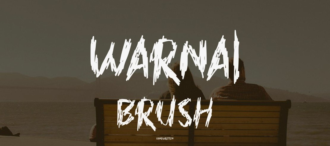 WARNAI BRUSH Font Family