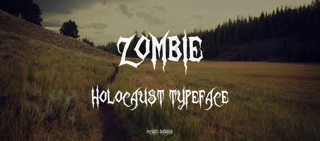 Zombie Holocaust Font
