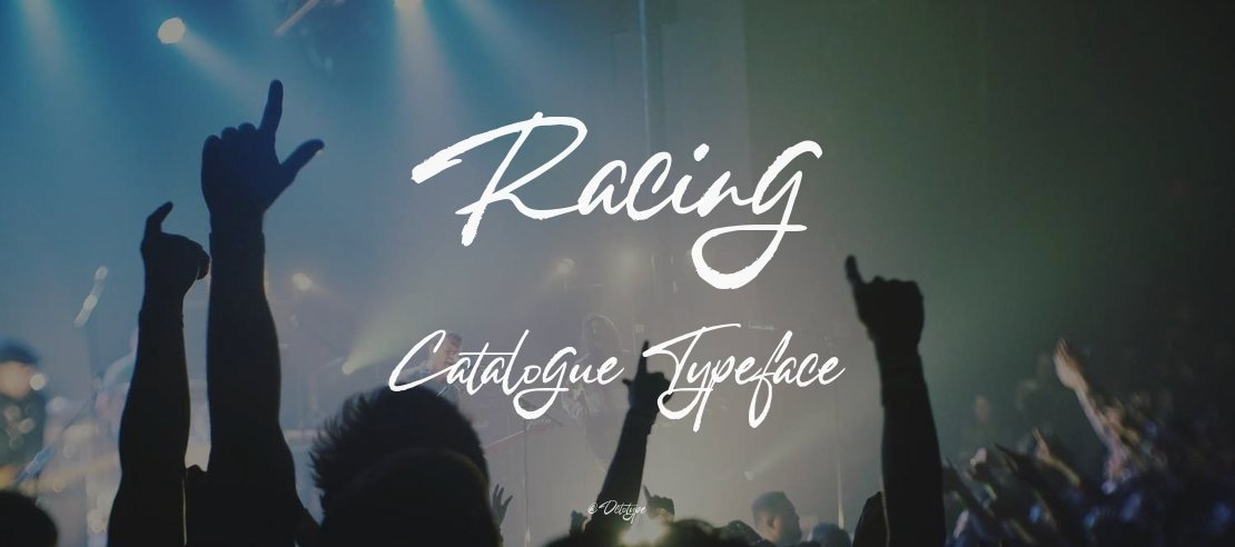 Racing Catalogue Font