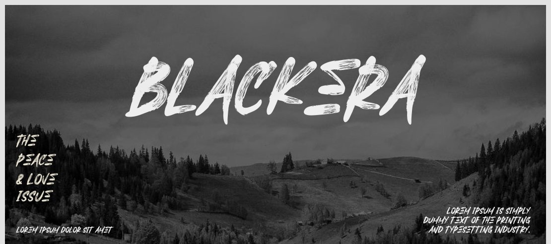 BlackEra Font