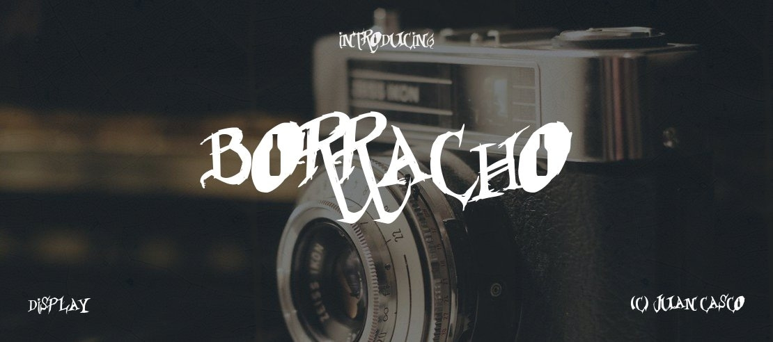 Borracho Font