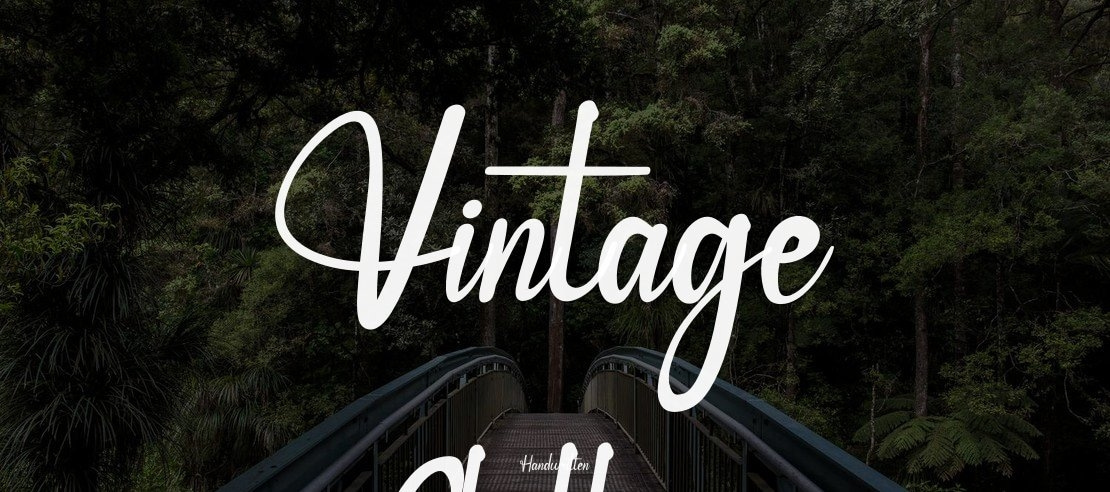 Vintage Clothes Font