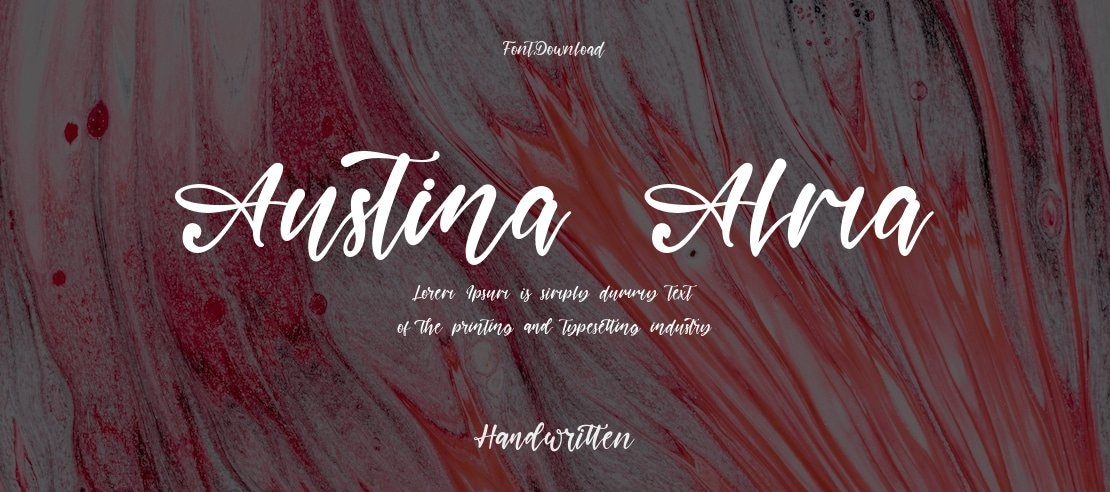 Austina Alma Font