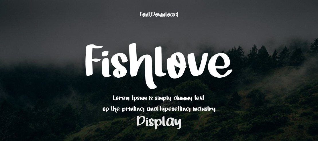 Fishlove Font