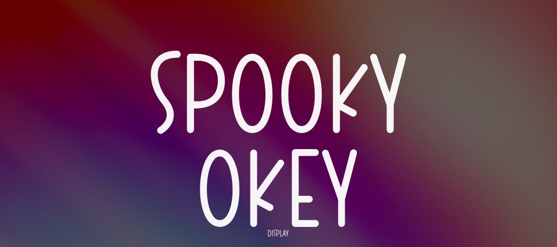 Spooky Okey Font