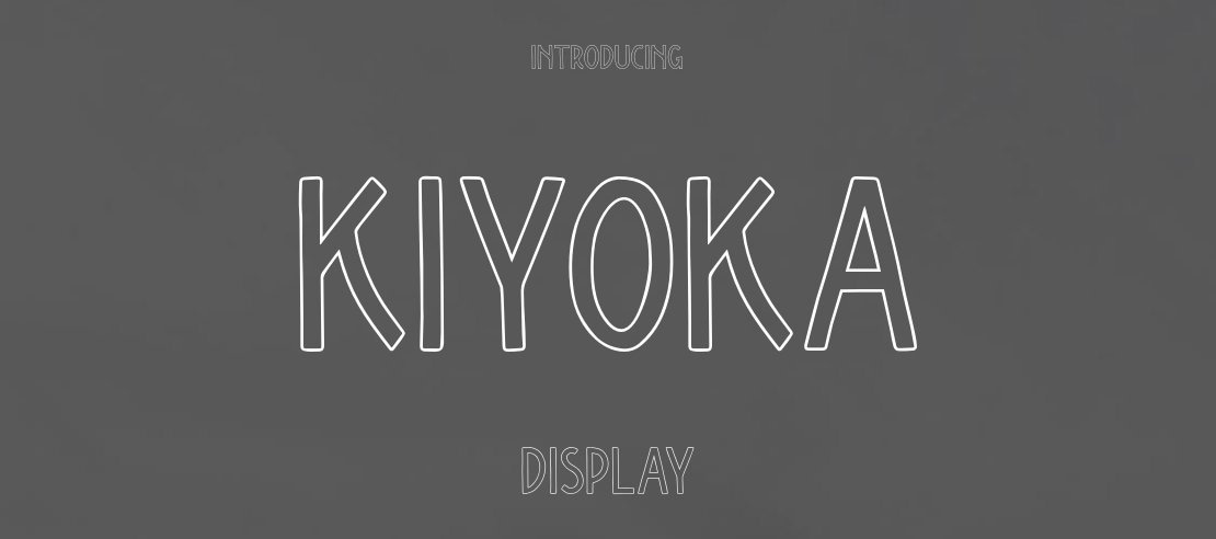 Kiyoka Font