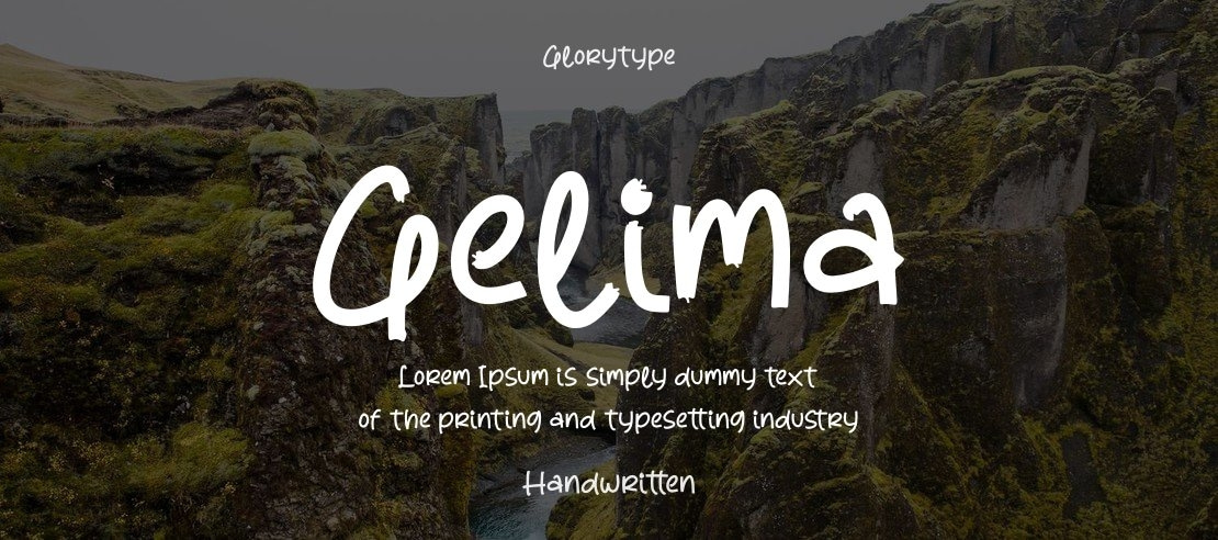 Gelima Font