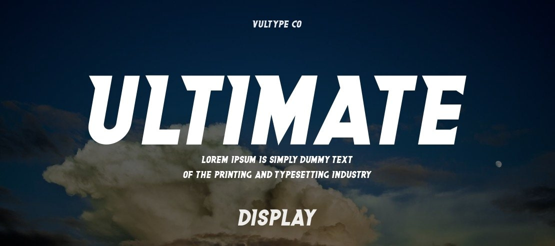 Ultimate Font