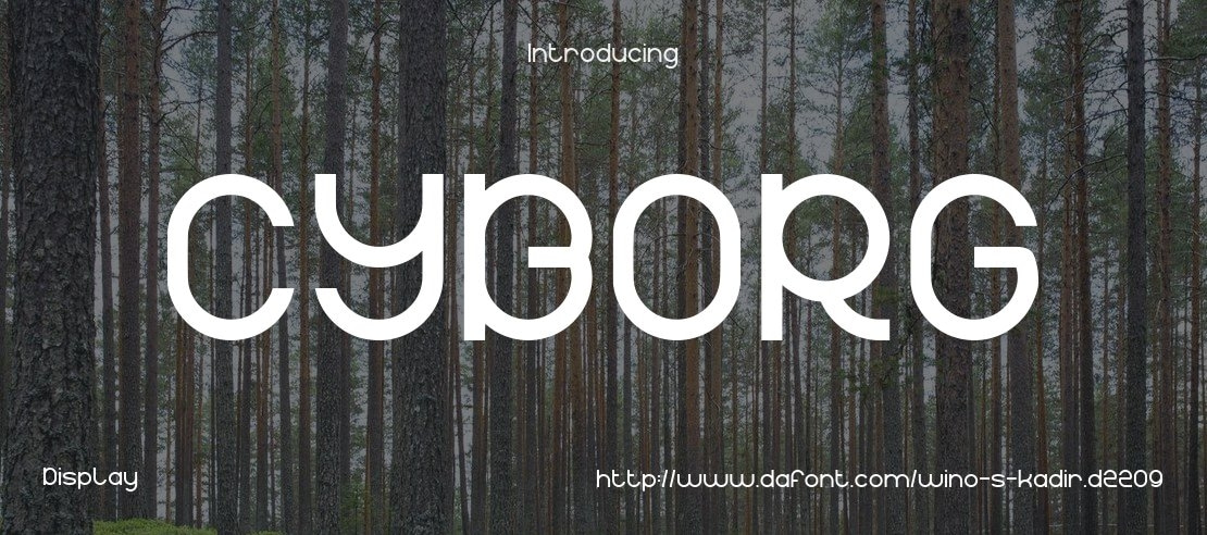 CYBORG Font