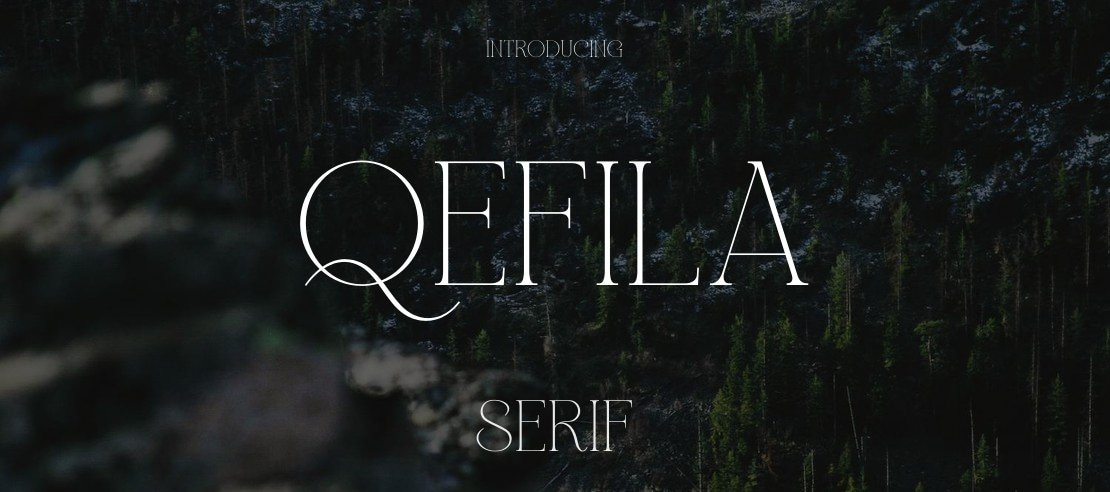 Qefila Font