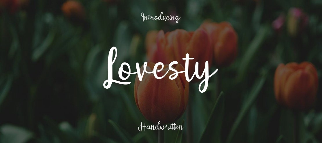 Lovesty Font