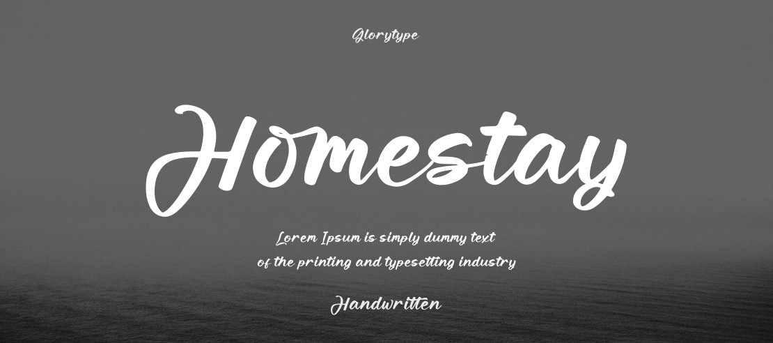 Homestay Font