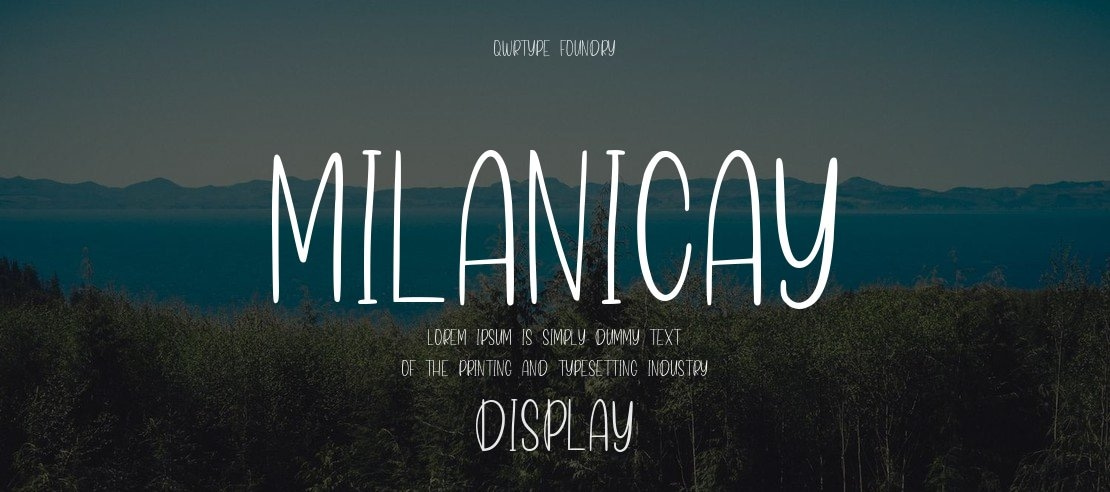 Milanicay Font