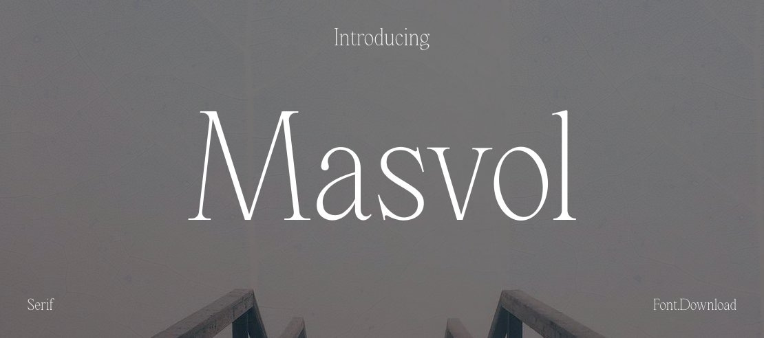 Masvol Font