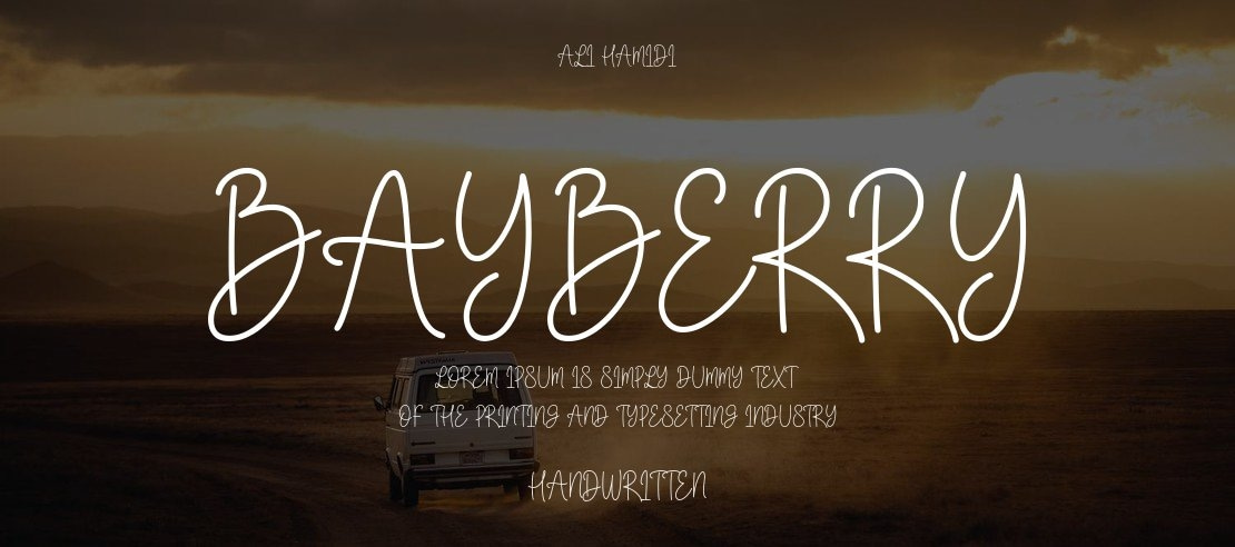 Bayberry Font
