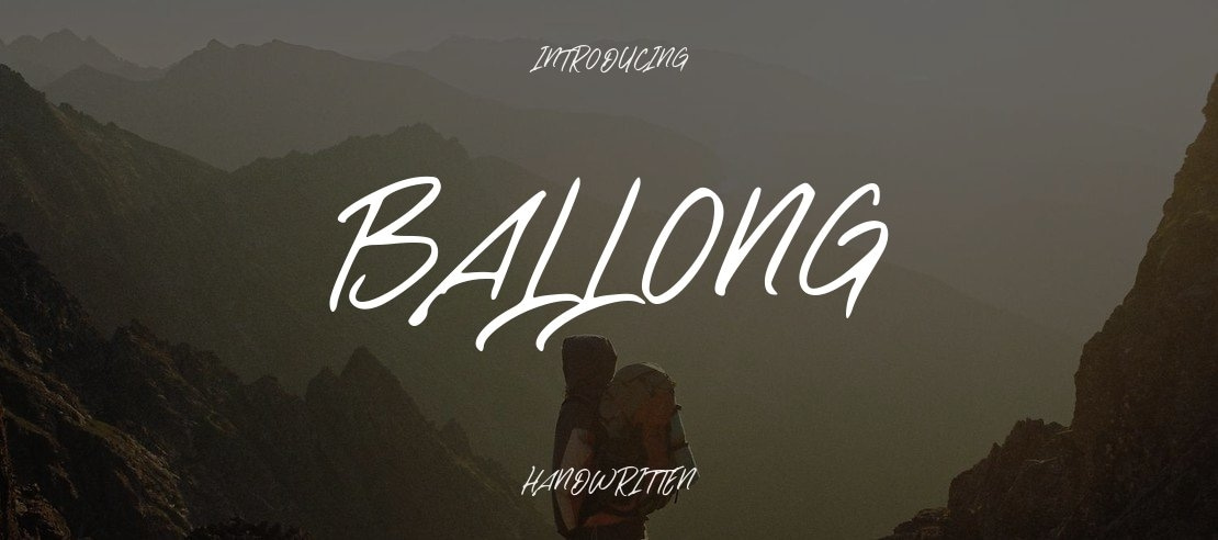 Ballong Font