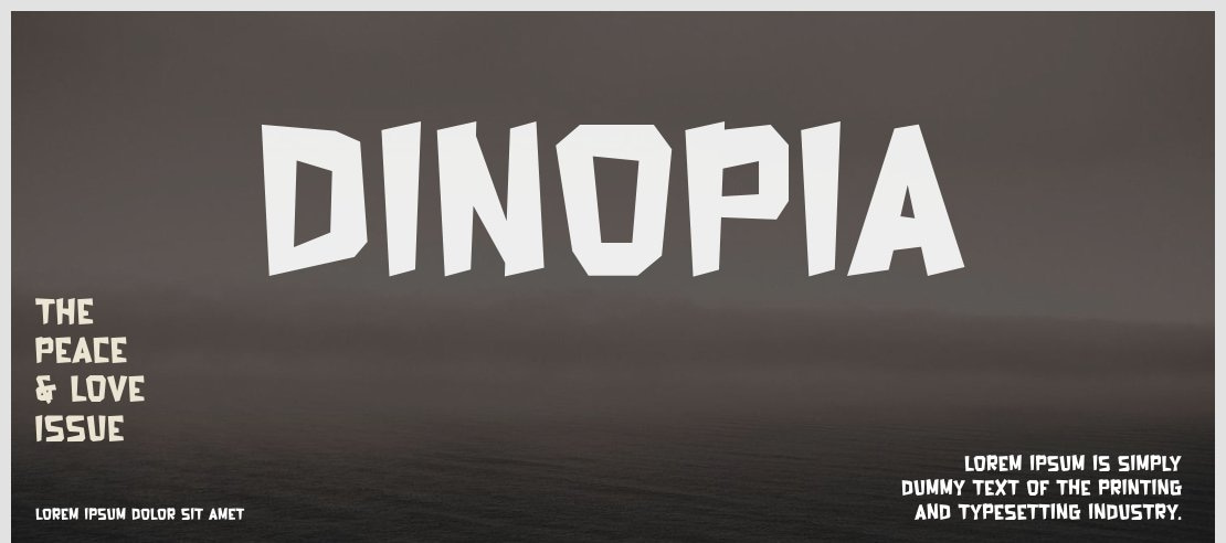 Dinopia Font Family