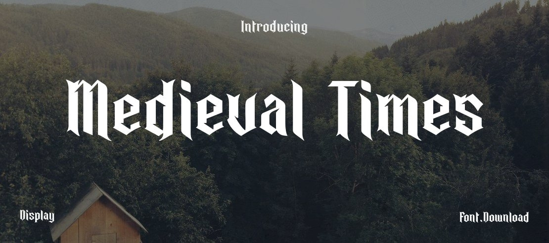 Medieval Times Font