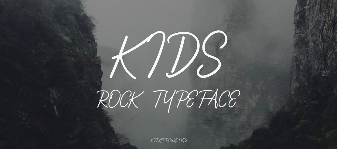 Kids Rock Font