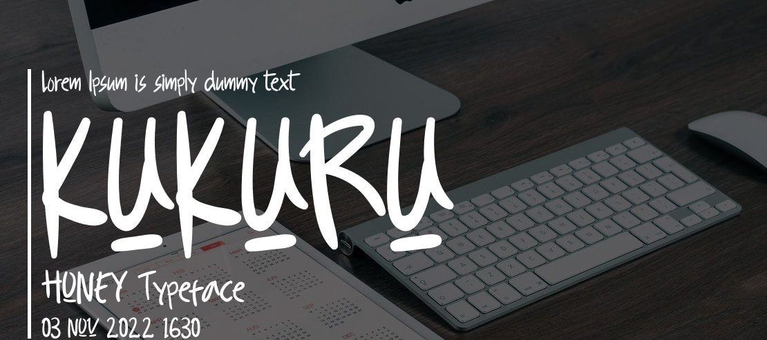 KUKURU HONEY Font