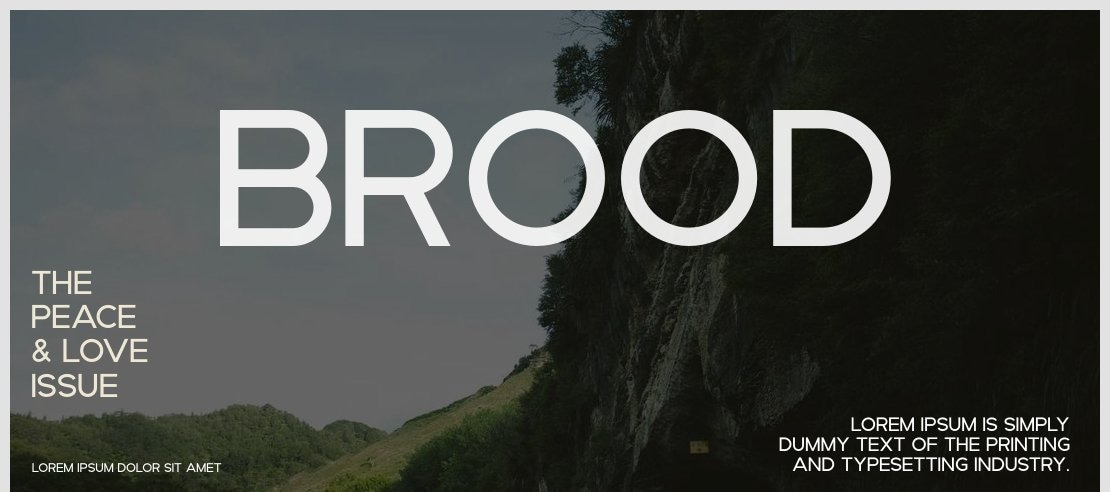 Brood Font