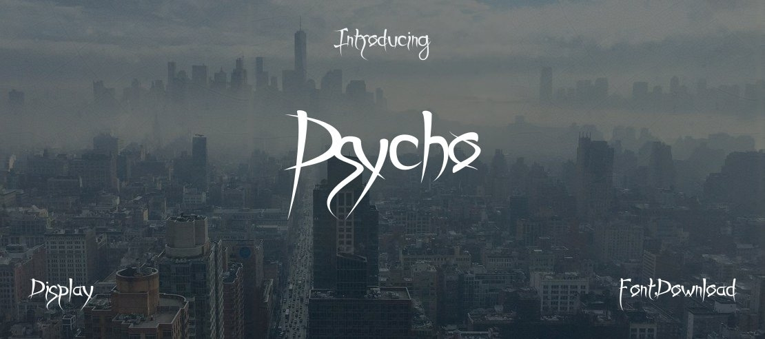 Psycho Font Family