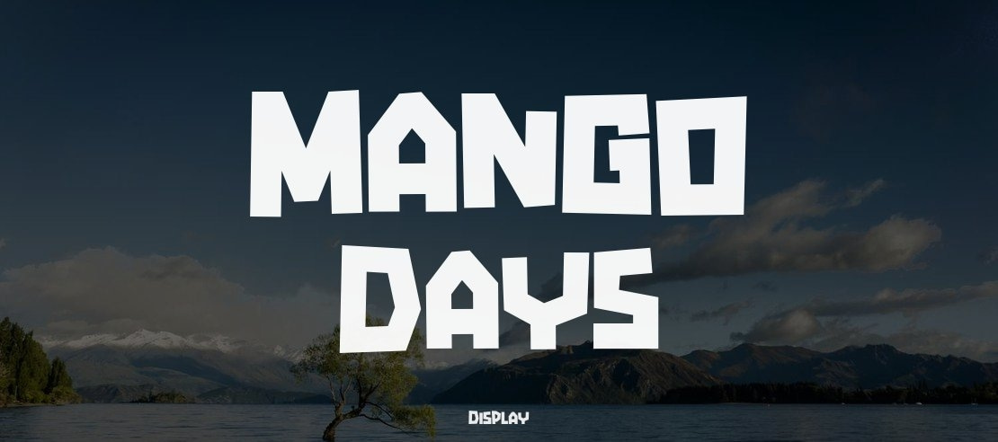 Mango Days Font