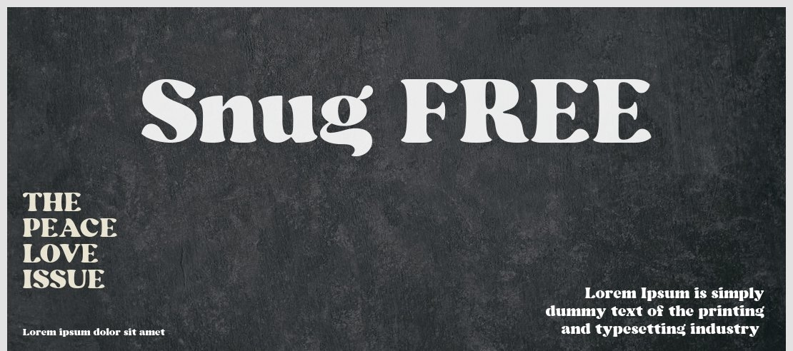 Snug FREE Font