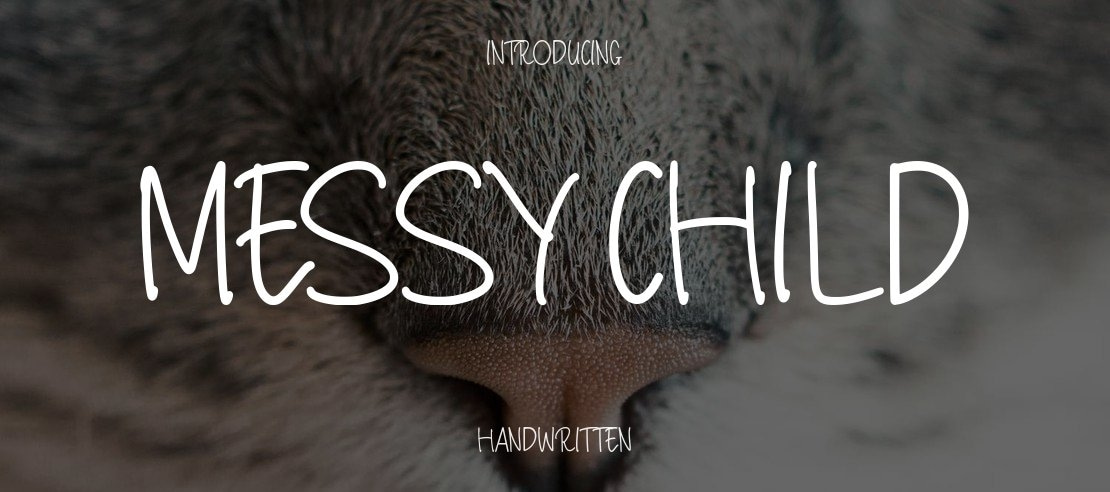 Messy Child Font