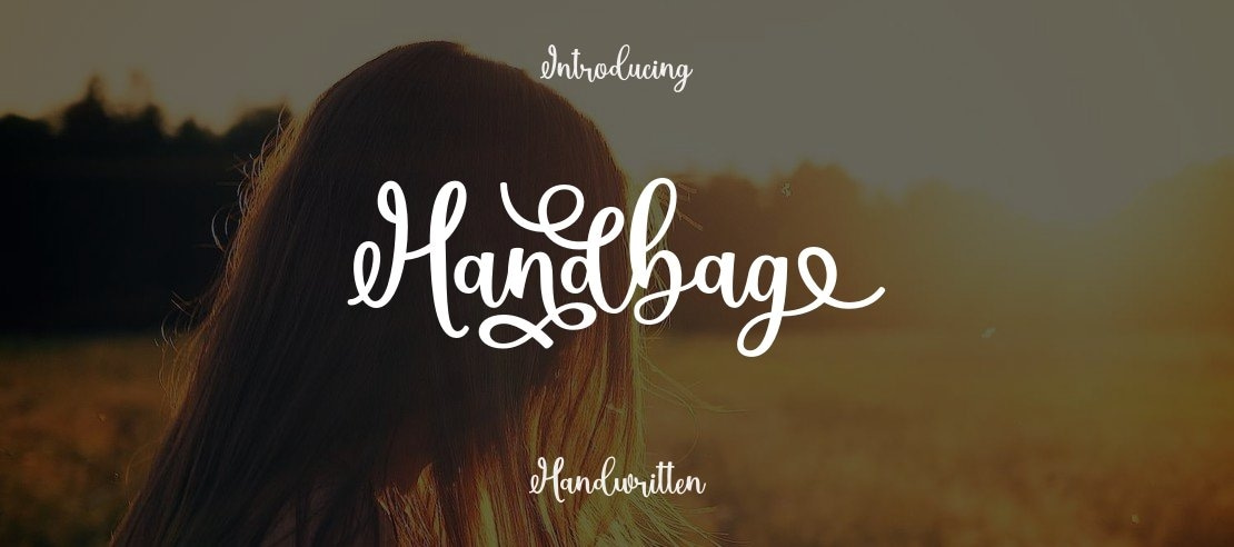 Handbag Font