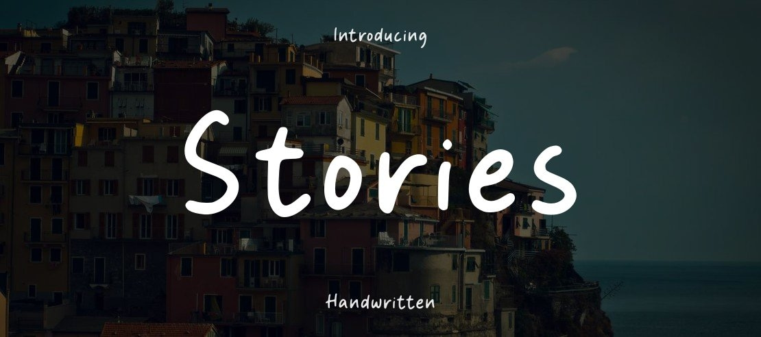 Stories Font