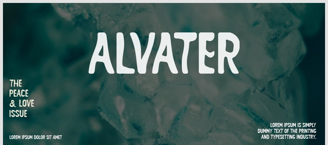 ALVATER Font Family