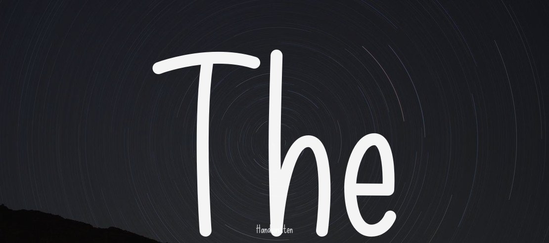 The Smell After Rain Font