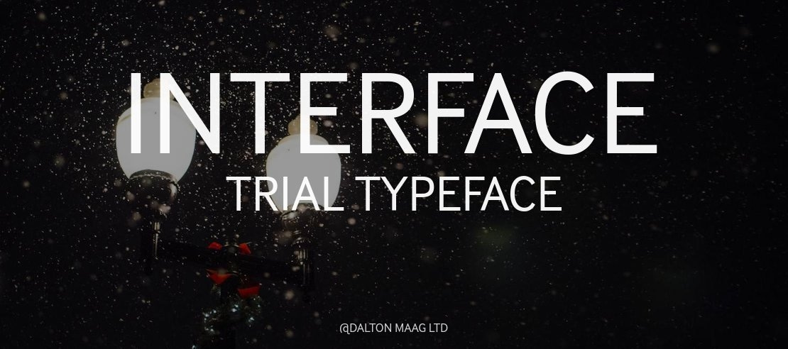 InterFace Trial Font Family