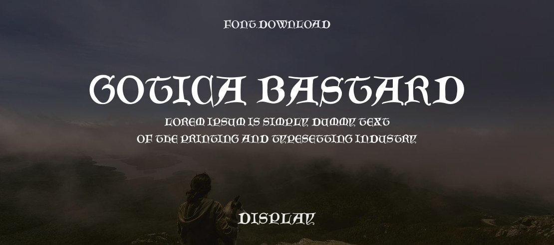 Gotica Bastard Font