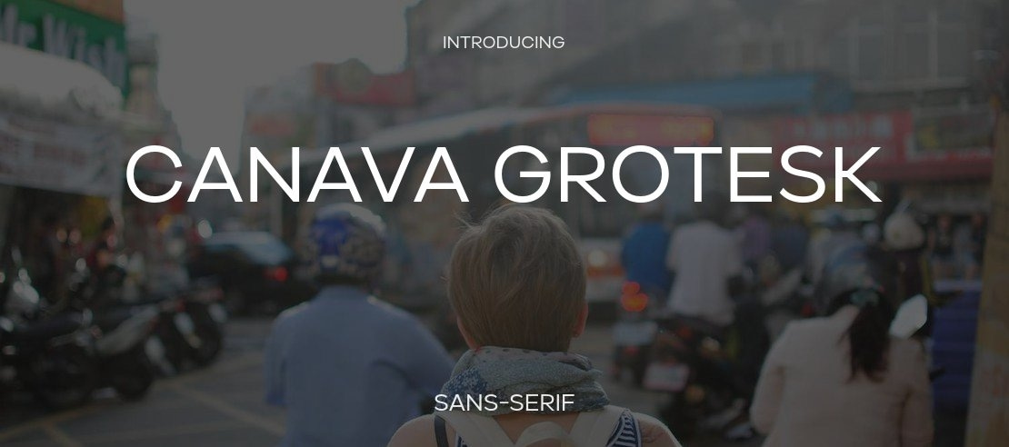 Canava Grotesk Font Family