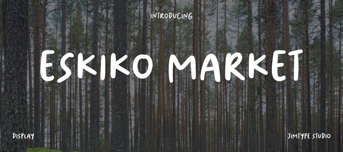 Eskiko Market Font