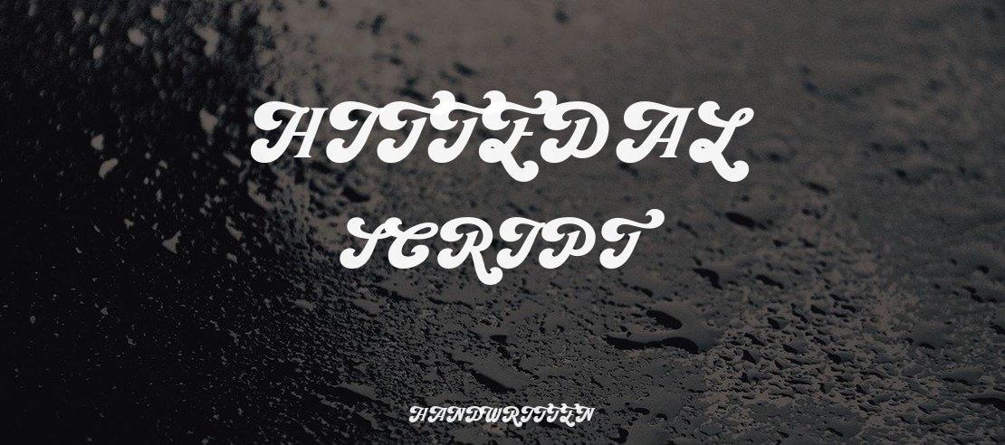 Hittedal Script Font